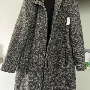Old Navy Monochrome Tweed Jacket